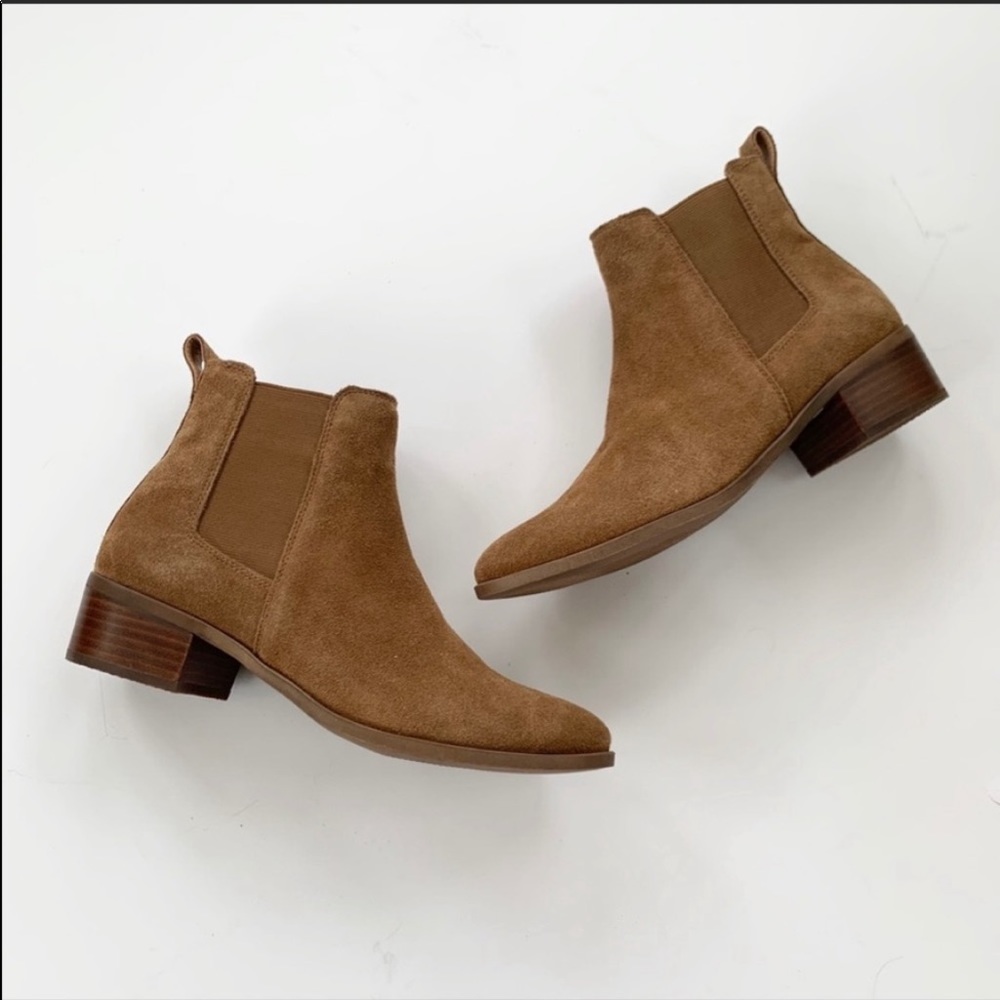 Steve Madden Dover Cognac Suede Chelsea Boot 7.5 - Picture 9 of 9